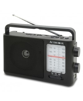 Audiobox Audiobox Portable Bluetooth Radio AM/FM/SW Bands, USB, SD, AC Functions (RX-8BT)