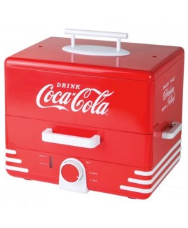 Nostalgia Coca-Cola® Large 24 Hot Dog Steamer
