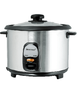 Brentwood TS-20 10-Cup (1.8 Liter) Stainless Steel Rice Cooker