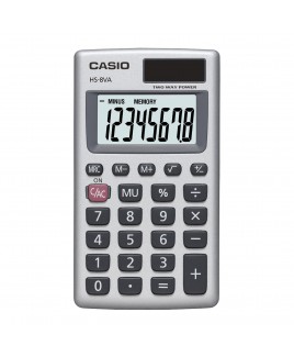 Casio 8-Digit Solar Plus Pocket Calculator