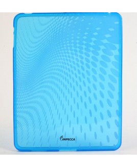 IMPECCA IPS120 Wave Pattern Flexible TPU Protective Skin for iPad™ - Blue