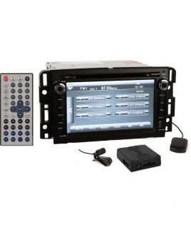 Metra Electronics 7-Inch In-Dash Double DIN Touchscreen CD/MP3 Car Stereo Receiver with Navigation for GM Vehicles