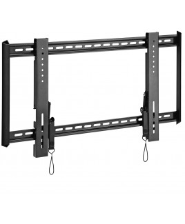 OmniMount Ultra Low Profile Fixed Wall Mount fits 37-63 Inch Flat Panels, Black