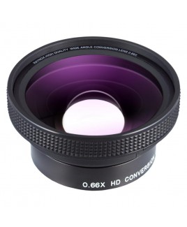 Raynox HD-6600 Pro 0.66x High Quality Wide Angle Lens 58mm Mounting Thread