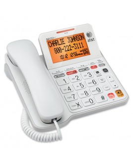 AT&T CL4940 Corded Answering System with Caller ID/Call Waiting and Large Tilt Display