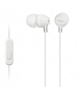 Sony EX Monitor Headphones with In-line Mic, White