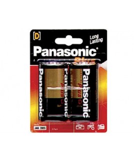 Panasonic Alkaline Plus D Batteries 2-Pack