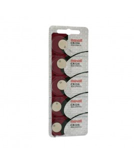 Maxell CR1216 3V Micro Lithium Cell Batteries, Sold in strips of 5 only
