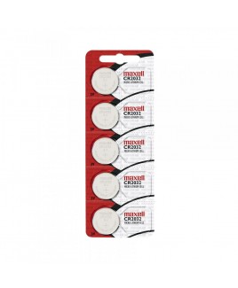 Maxell 2032 Micro Lithium 3V Coin Battery, Sold in strips of 5 only