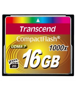Transcend Compact Flash 16GB UDMA7 1000x High-speed Memory Card