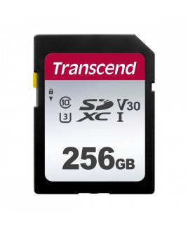 Transcend 256GB 300S SDXC UHS-I Class 10 U3 V30 Memory Card