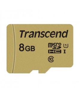Transcend 8GB microSDHC UHS-I Class 10 U1 500S Memory Card