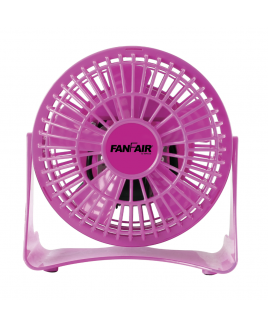 FanFair 4” Personal desk Fan - Pink