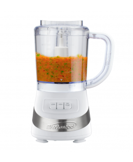 Brentwood 3 Cup Food Processor - White