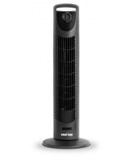 FanFair FANFAIR 30" TOWER FAN OSCILLATING, BLACK