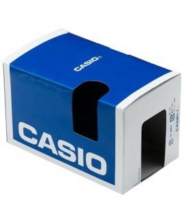 Casio Casio 10 Year Battery Quartz Watch with Resin Strap, Black, 27.2