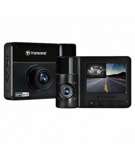 Transcend DrivePro 550 Dual Lens Dash Camera Dashcam WiFi TS-DP550B-64G Black