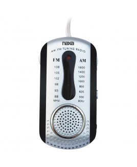 Naxa Electronics Portable Home Audio Radio - Black