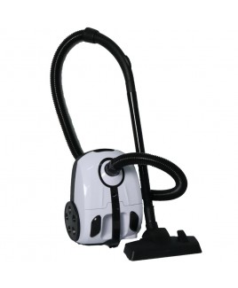 IMPECCA Bagged Canister Vacuum Cleaner - White
