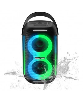 Dolphin Audio Dolphin Audio Waterproof Portable Party Speaker - Black