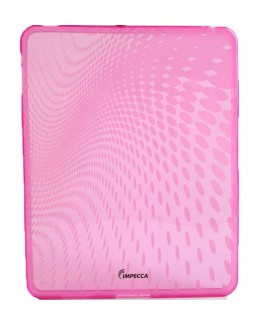 IMPECCA IPS120 Wave Pattern Flexible TPU Protective Skin for iPad™ - Pink