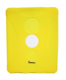 IMPECCA IPS130 Shock Protective Heavy Duty Rubber Skin for iPad™ - Yellow