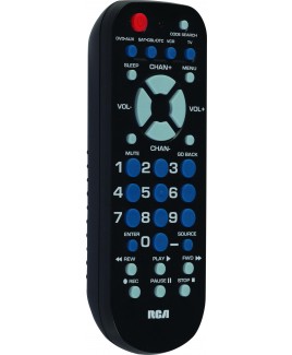RCA RCR504BR 4-Device Palm-Size Universal Remote