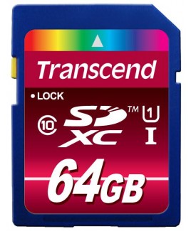 Transcend SDXC UHS-I Ultimate 64GB Class 10 Card