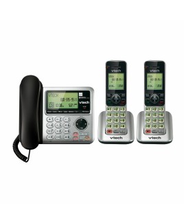 Vtech 2-Handset Corded/Cordless Answering System with Caller ID/Call Waiting