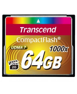 Transcend Compact Flash 64GB UDMA7 1000x High-speed Memory Card