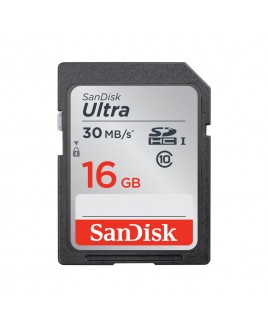 SanDisk 16GB Ultra UHS-I SDHC Memory Card Class 10