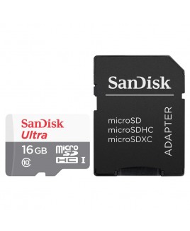 SanDisk Ultra microSDHC 16GB UHS-I Card Class 10