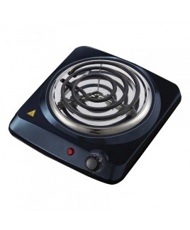 Courant 1000 Watts Electric Single Burner, Black